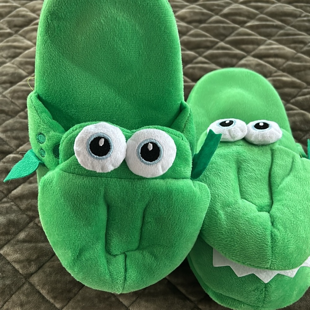 Green and Black Baby Shoes